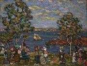 Seashore, Crepuscule Maurice Brazil Prendergast